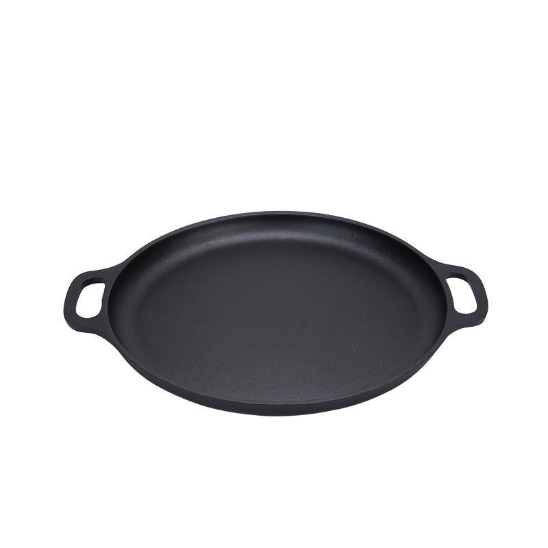 Pre Seasoned Cookware Set Sartenes Green Pizza Cast Iron Fry Pan For ( (3)